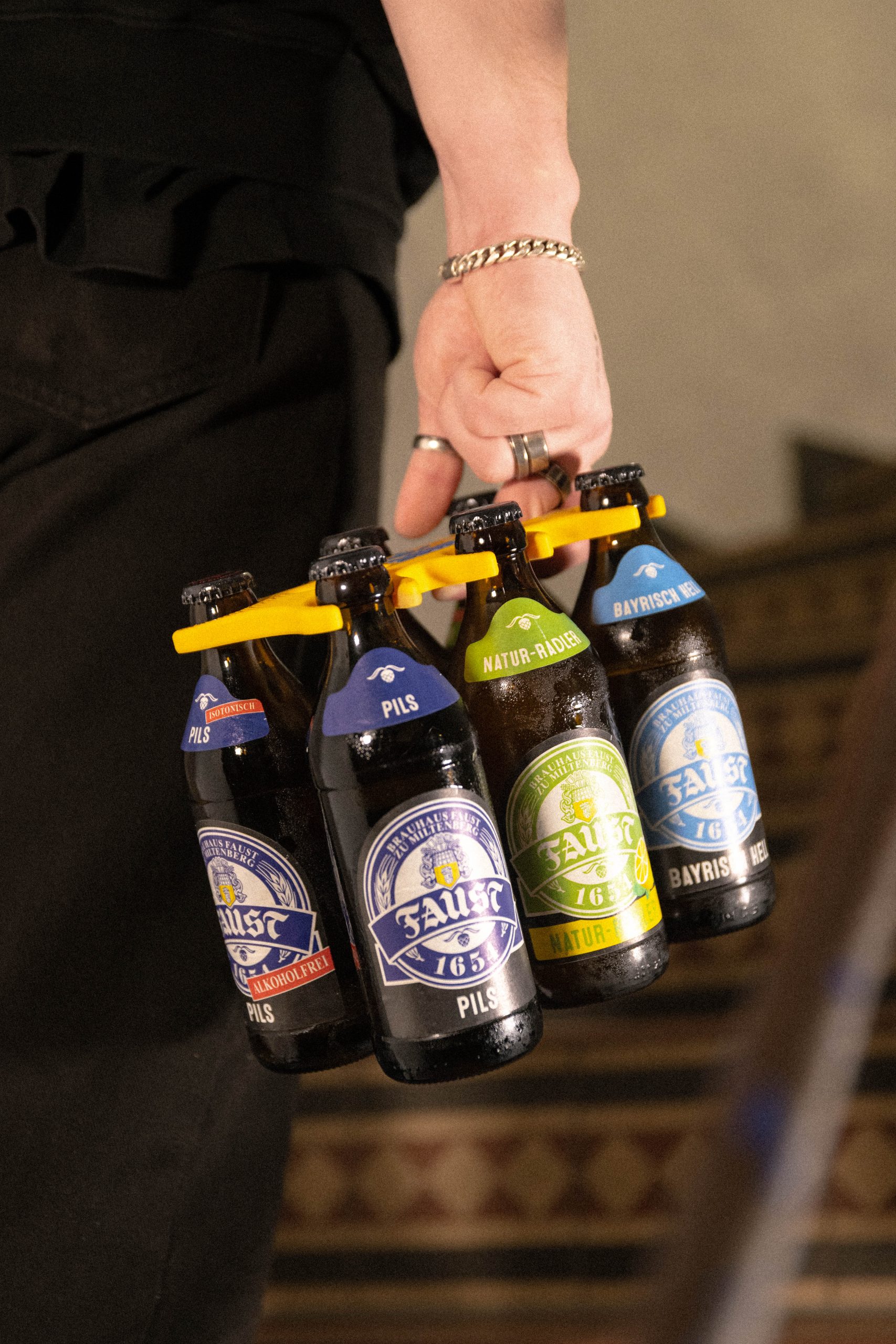 6er Tragegriff | individualisierbar mit eigenem Namen – Bild 4